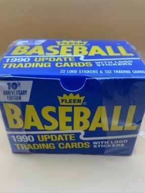 1990 Fleer Update Baseball Factory Sealed Set Box 1-132 Frank Thomas ROOKIE RC